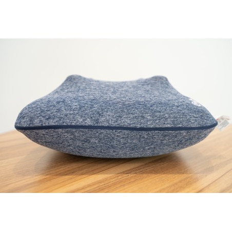 Coussin de massage ergonomique, offrant un confort optimal pour la relaxation musculaire.