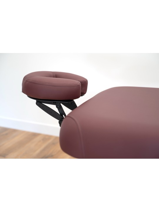 Table de Massage Inner Strength 2 avec appui-tête réglable, offrant un soutien ergonomique pour un confort maximal.