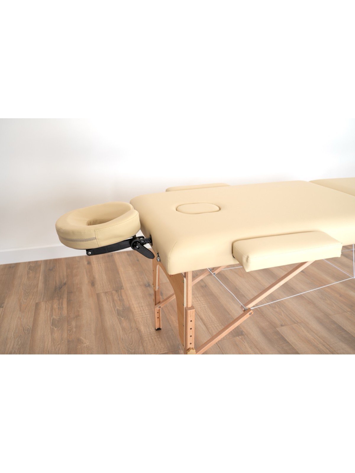 Appui-tête ergonomique de la table de massage Sofia Light, offrant un soutien optimal.