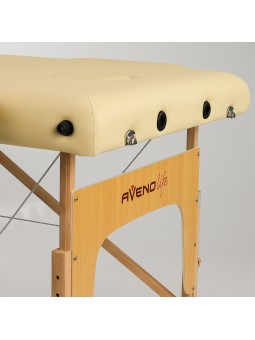 Table de massage Sofia Comfy, avec un rembourrage épais et un design ergonomique pour un confort supérieur.