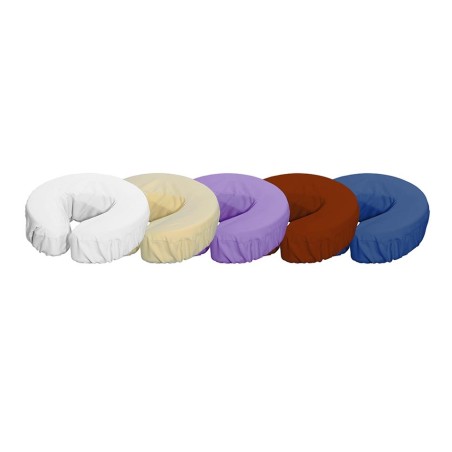 Housse Microfibre pour Coussin Facial - Lot de 12 Pièces, 5 Couleurs